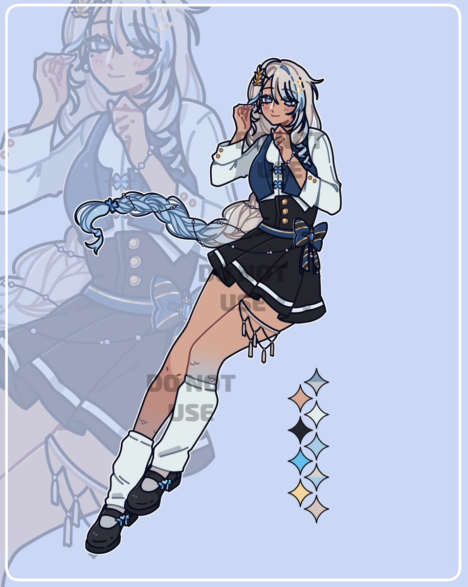 mozzdr's tweet photo. ✨I opened 1 slot for a Reference Sheet Commission!

 ⭐️If you want a character sheet for a clearer reference, send me a DM or submit a request via VGen! 
⭐️I take either paypal or VGen, and the starting pirce is 55$ 
⭐️Pre-made characters only please! https://t.co/Tt826epOEs