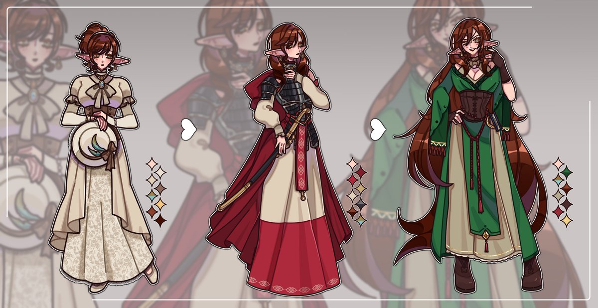 mozzdr's tweet photo. ✨I opened 1 slot for a Reference Sheet Commission!

 ⭐️If you want a character sheet for a clearer reference, send me a DM or submit a request via VGen! 
⭐️I take either paypal or VGen, and the starting pirce is 55$ 
⭐️Pre-made characters only please! https://t.co/Tt826epOEs