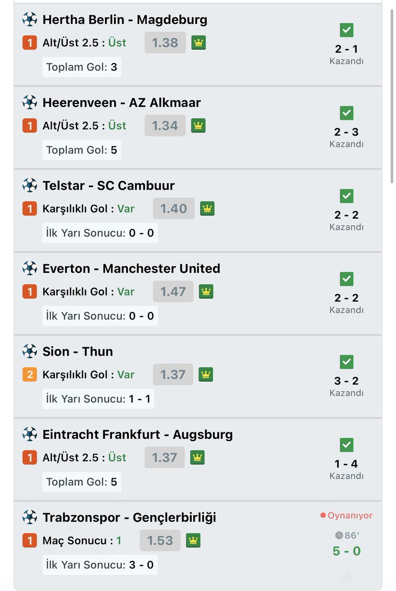 santitip_'s tweet photo. 7/7 KUPON KAZANDI , 5.67 mls  ve 10.93  oranı   soktuk . Aynı günde  2 kupon  çok rahat kazandı , yarının kuponu için takip  edip bildirimleri açalım . üçüncü kez kuponu 
içeri alacağız. Profilden Telegram kanalına mutlaka katılın ,  Güçlü bir destek bekliyorum .👉❤️ https://t.co/u9AOZFUFFU