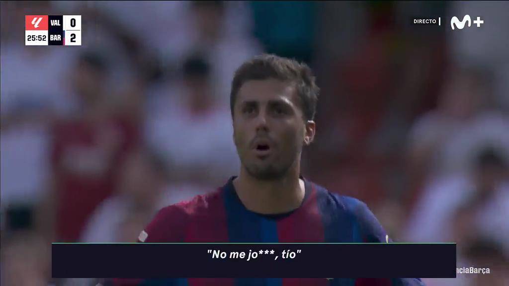 BarcaTimes's tweet photo. 🚨 Rodri after accidentally injuring Eric:

"No way... no way man. For f*cks sake! F*ck man!" https://t.co/vR0lQwoKOZ