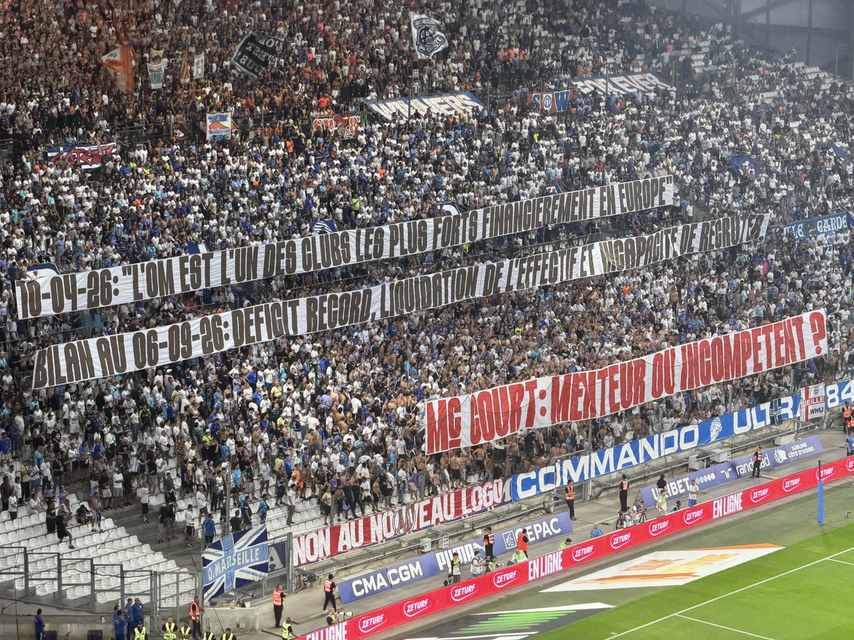 champ1om's tweet photo. Un long message du Commando Ultra à destination de Frank McCourt ! 

(@champ1om) https://t.co/a4HaeQEcoC