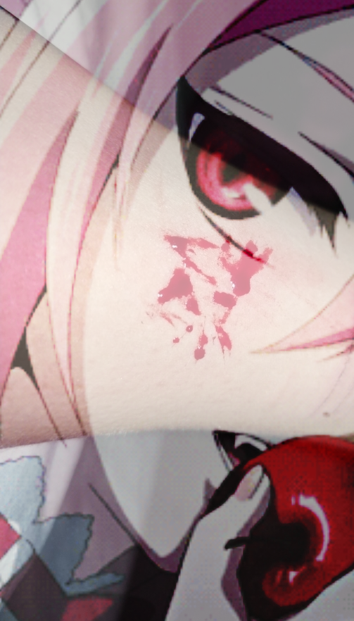 LeslyeAn's tweet photo. Kitty :3 FALSE MAKEUP HALLOWEEN BLOOD FAKE #slitwt #shtwt https://t.co/bivEk6HSwx