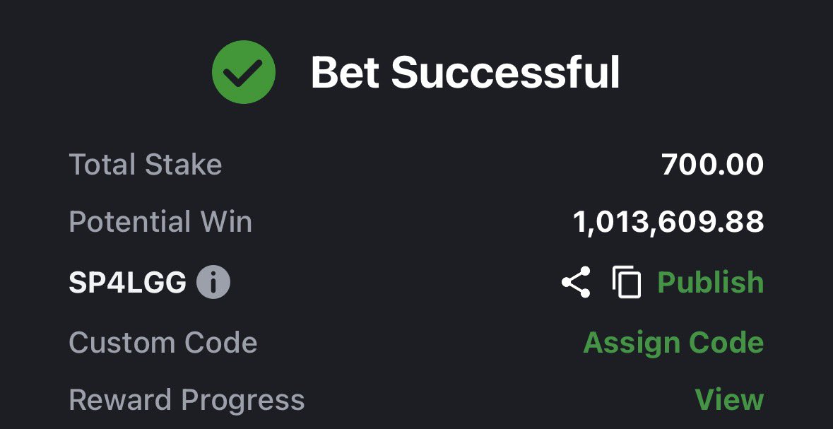 lordshipszn's tweet photo. 730 Odds
All Midnight🫩
Wake up a Millionaire🏆 https://t.co/xGoOnY8kK5
