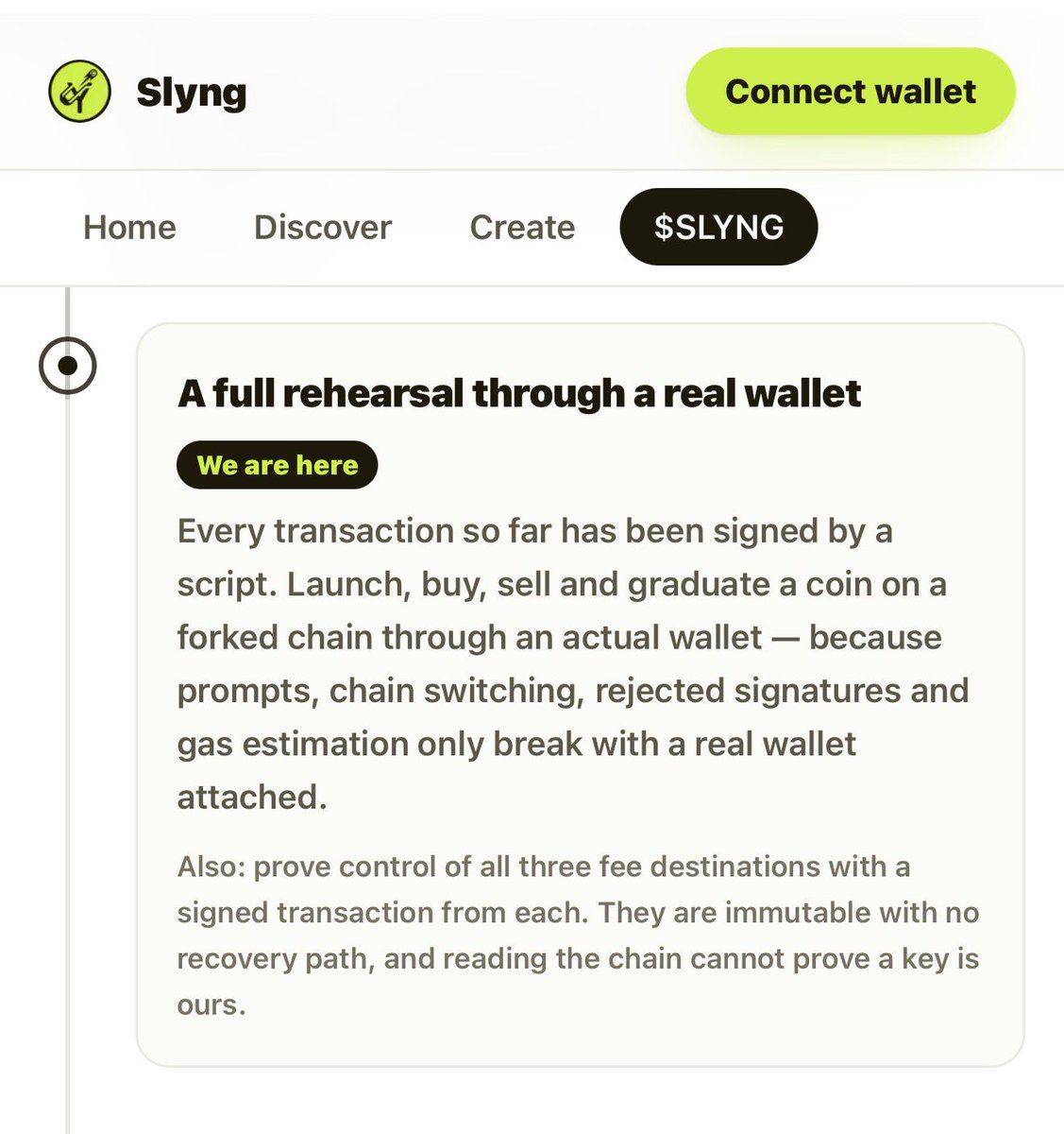 SlyngTech's tweet photo. We are here on the pipeline. Extensive testing. 
Please note, we will be testing more into next week when the rest of the team returns. 
#crypto #robinhoodchain #launchpad #norug
$SLYNG https://t.co/ghZ13sVJOe