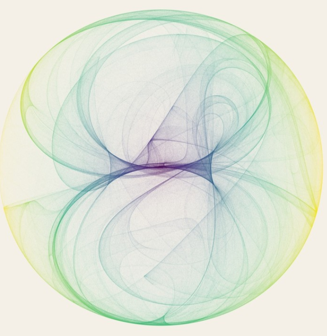 aritmoskinesios's tweet photo. @martinmendezglz @Gentleman_1965 Did you mention chaos? Interested in any piece of art, just let me know... #chaos #python #generativeartworks #generativeart #generative #creativecoding #artsalesonline #codeart #artandtechnologyً #artxcode #computerart #creativecode https://t.co/2POZbfj3sG
