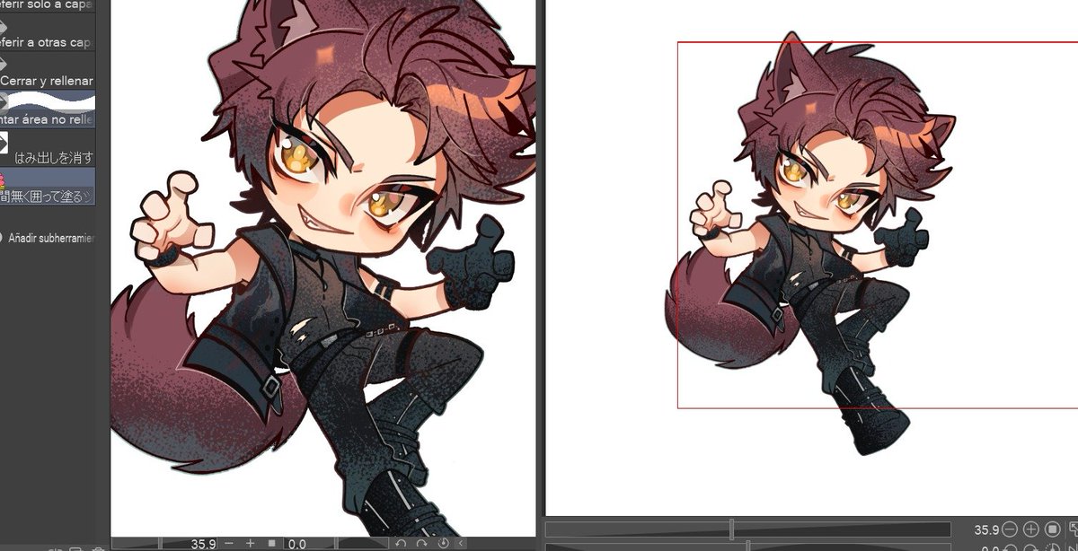 Lazoonny's tweet photo. 🩷🌟 #wip 

I've been experimenting with some Chibis 💙🥺 I'm still practicing, but I've had a lot of fun with this! 
I'm sharing some WIPs 
 I'll likely be back in the future with new ones. 💙💙💙 https://t.co/bmOu3eBYsT