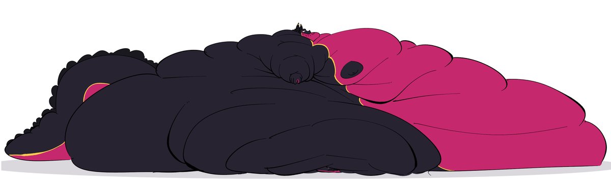 korbel_draw's tweet photo. very lazy dragon https://t.co/iAstCvFNmM