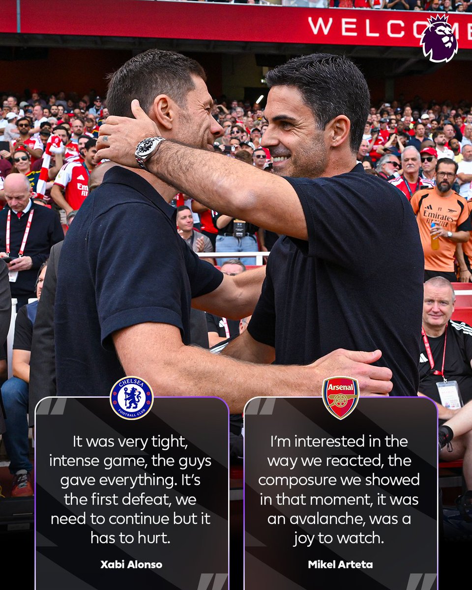 premierleague's tweet photo. The managers reflect on a pulsating clash 🤝 https://t.co/MLTSfuuyax