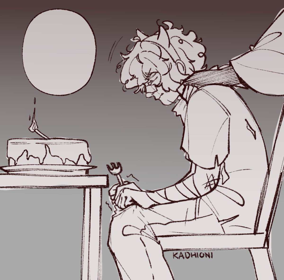 Kadhioni's tweet photo. Its my birthday on the 6th so all of you get a beach party #ctommy #dsmp https://t.co/pyKPMdt42l