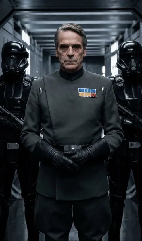 ChesherColton's tweet photo. @TheLongInvest Got them looking like Star Wars imperial officers. https://t.co/892g66jqOS