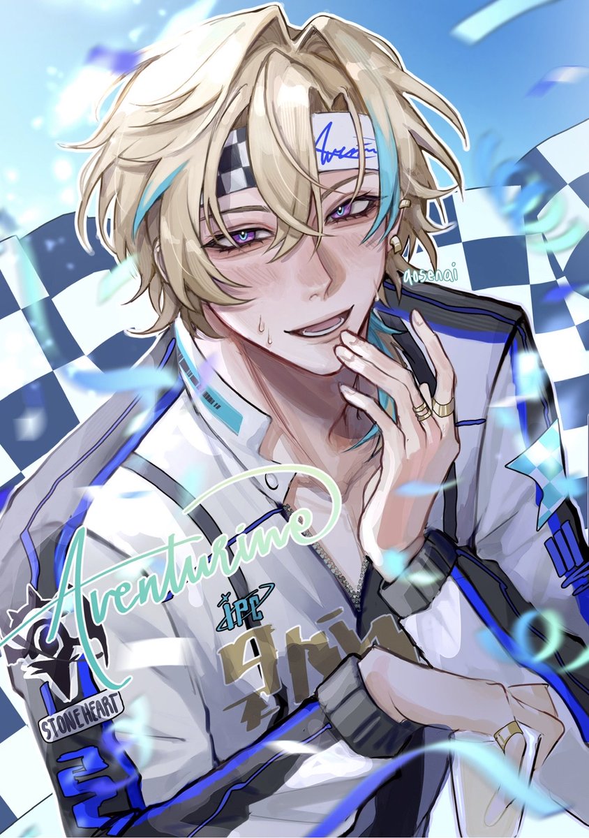 aosenai's tweet photo. 🏁🍾 racer aven!! i love his bp icon..

#hsr #aventurine https://t.co/ibuearidSP