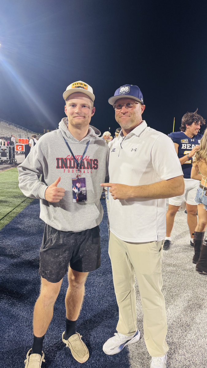 IsaacWig2027's tweet photo. Thank you @UNC_BearsFB for the visit!! I had a great time

@CoachPazak @mbroughton76 https://t.co/gGW65M0c9N