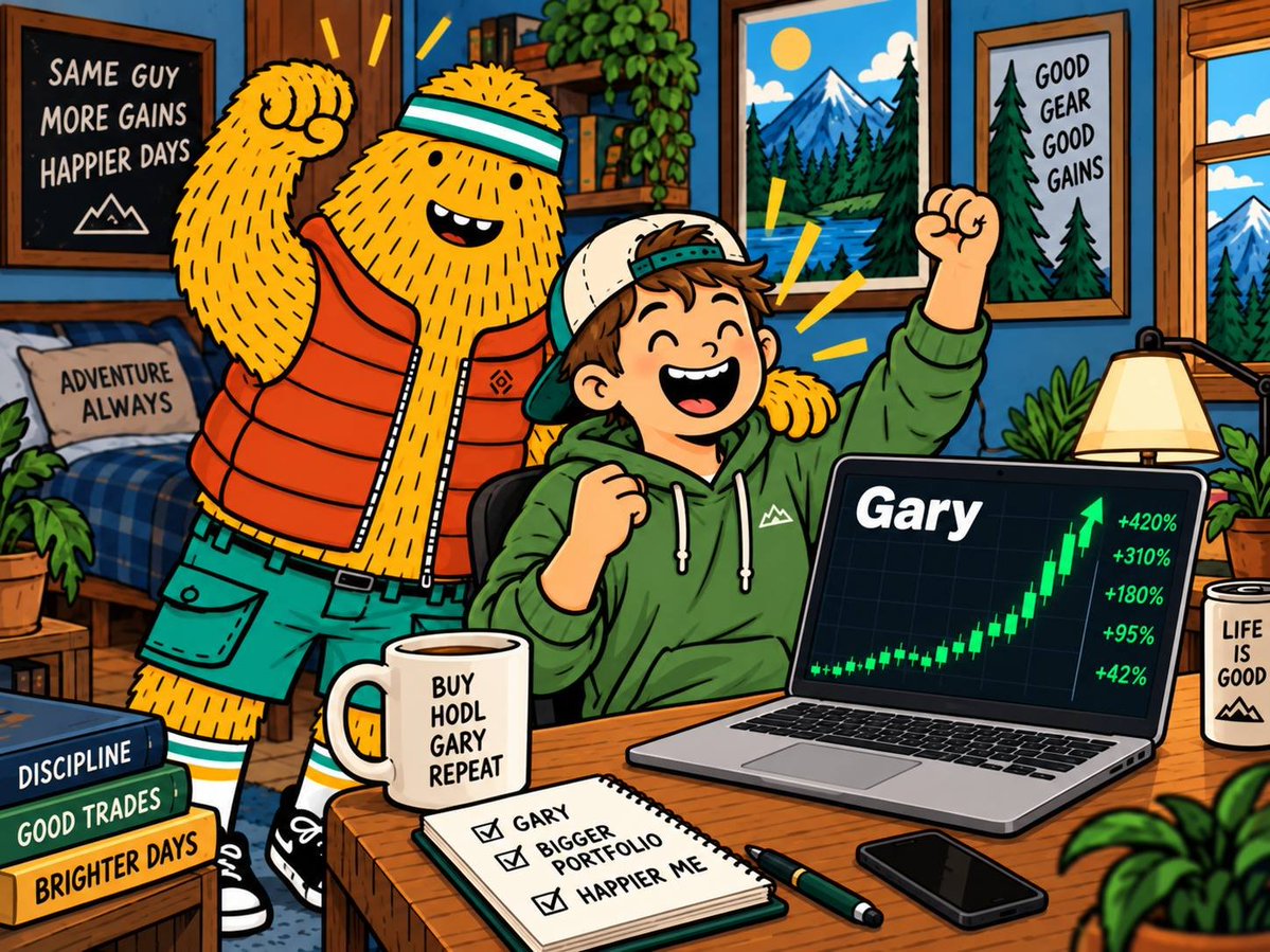 SolanaGaryToken's tweet photo. Gary is officially live!

CA:0x405ca342f483b287ffe7ea6b3530d2114815cd7f https://t.co/6XzKrECUYI