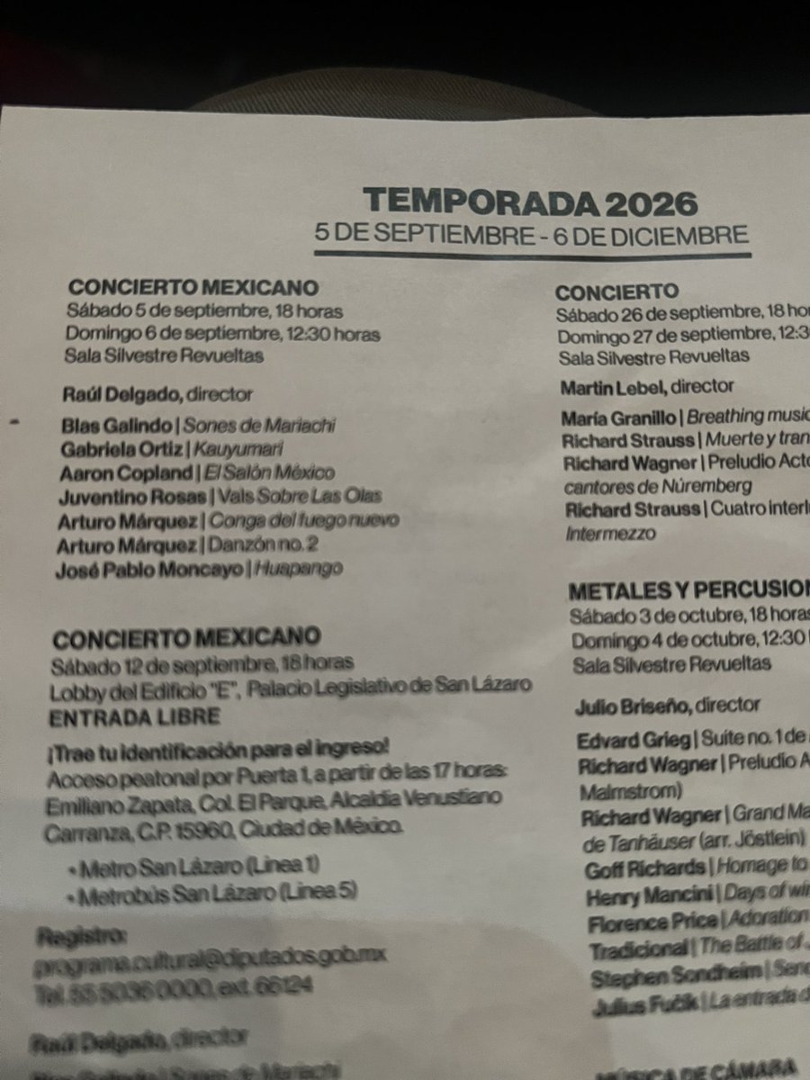 AlonsoPicazo's tweet photo. Orquesta Filarmónica de la CDMX Concierto Mexicano https://t.co/SCeNnvj6aa