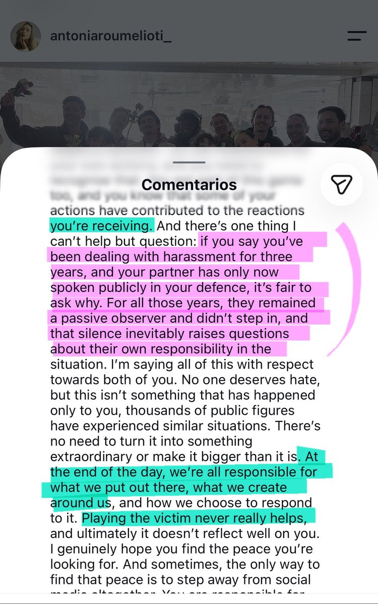 LukeyNewtsVibes's tweet photo. I've received this screenshots.
#LukeNewton' shady brainless leech #antoniaroumelioti🥬got this well expressed comment. Appaz, some things are hurtful enough to give her the NEED to delete it...
If it itch, is true. And she knows. And is resentful of that.
#Cowards #FameSeeker https://t.co/ndmVdBcAkE