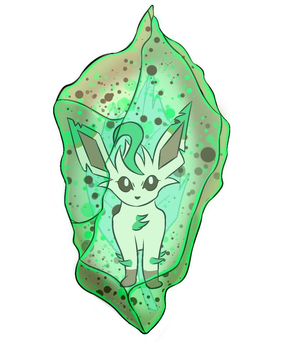 Raigekiman's tweet photo. Leafeon is done ^^
#artmootsㅤ 
#Pokemonartㅤ https://t.co/JYuJdesp1R