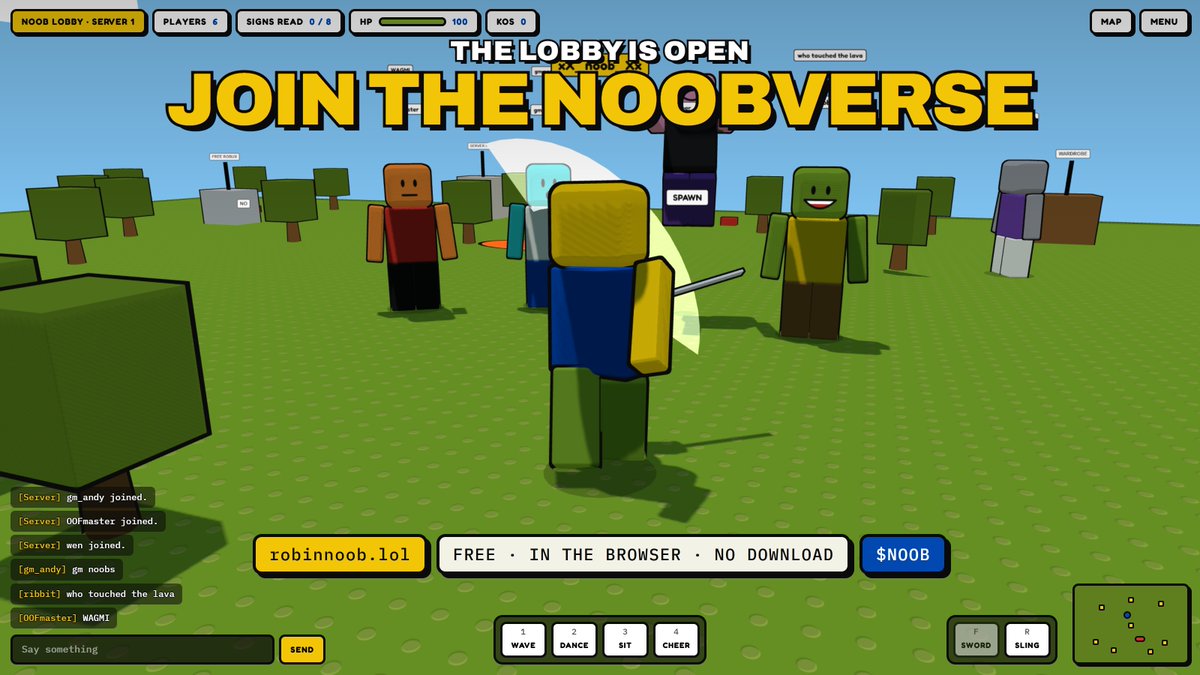 RobinNoob_RH's tweet photo. join the noobverse
something's waiting in the lobby
https://t.co/d5e3Xx2zQt https://t.co/z1laM5zY5K