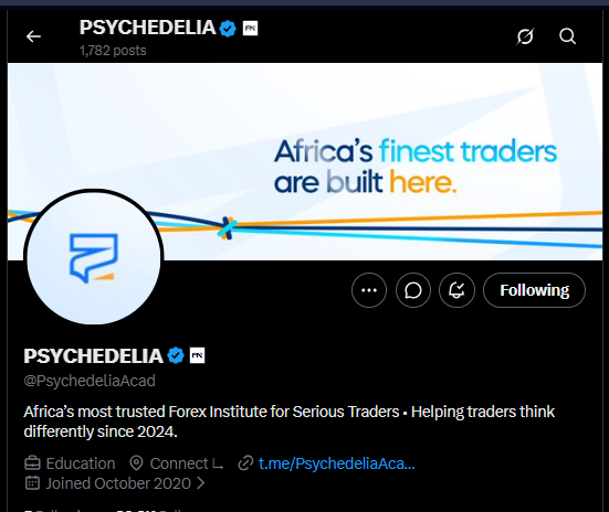 Djazirioption's tweet photo. @Techriztm @PsychedeliaAcad @Kelvintalent_ @FundedNext Done https://t.co/PYUXVme6LS