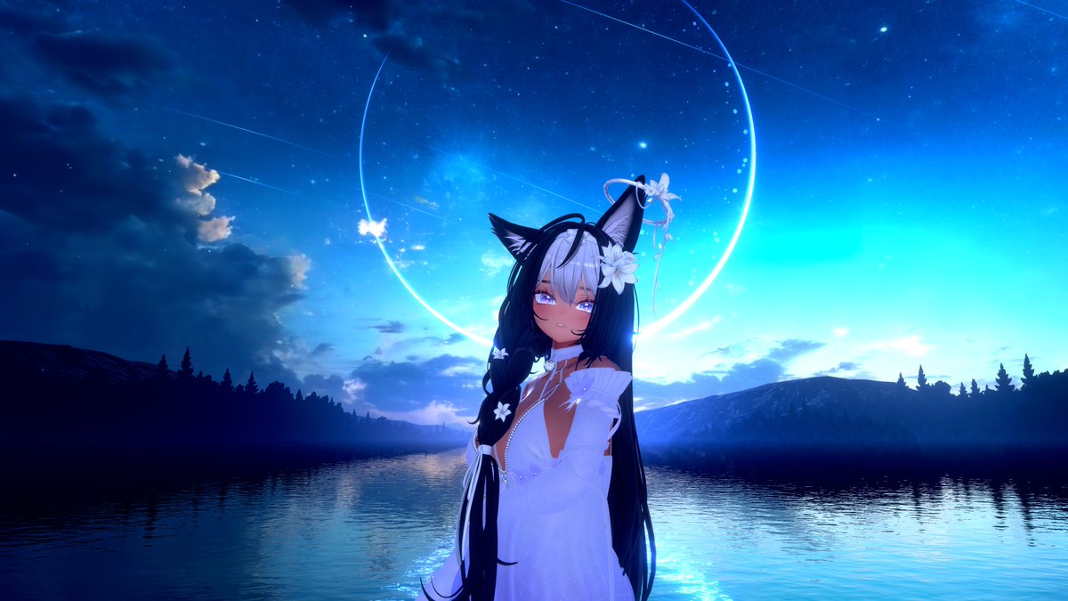 OraNovaVT's tweet photo. If hugs were stars, I'd wrap you in a galaxy 💫✨
#vrc #vrchat #mayo https://t.co/eCpiBQKtOC
