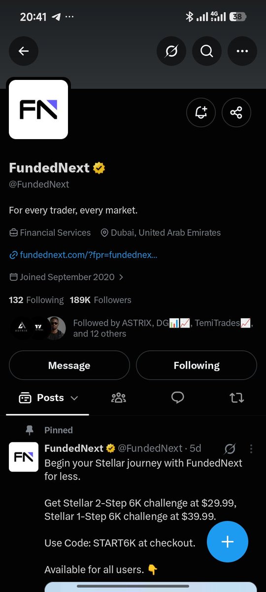 peazer_fx's tweet photo. @Techriztm @PsychedeliaAcad @Kelvintalent_ @FundedNext All tasks done😫
Please pick me https://t.co/sutEs5TGR5
