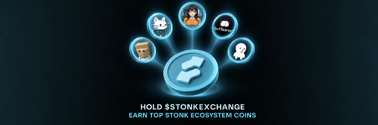 StonkExchangePF's tweet photo. Hold $STONKEXCHANGE and automatically earn top coins from across the STONK ecosystem:

solana:HcRLc9VDgjLeK154xDawfb1dmVJ98DoSqcwTHGqiDeJR $PURR $AGI $CTO solana:2pouN3by7twkiZGy5aEKYUpf78ALDpKRTNu2WsQkpkqt $UBER $BTC $FRIES $RAYCAT $BUTTHOLE $MANLET $USEFUL solana:Ga5ErptAQ5oHwB7G195UEq9FeJ5UNDoV9SCRCpebFeG7 $TREE $ZODL $YES solana:AWJ54kUTVtGAfGVw3Wup58NBsFA4dGToZCKSZLrJAwH7

One token. 17 ecosystem rewards.