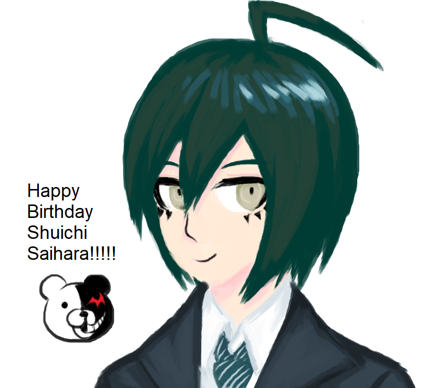 mybleedyscreamy's tweet photo. Heard its saihara day HAPPY BIRTHDAY GOAT #danganronpa #shuichisaihara #ダンガンロンパ https://t.co/FydnJzGoTf