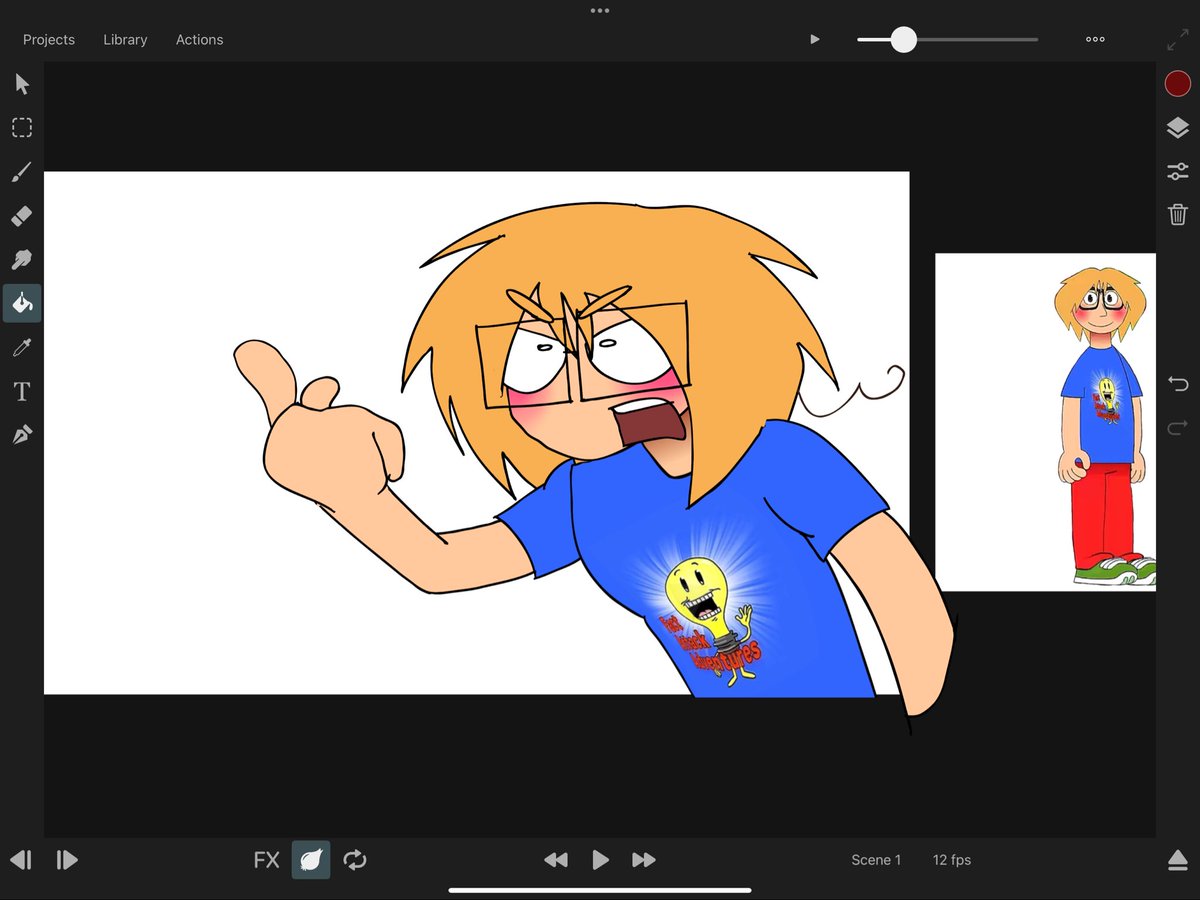 Granolowa's tweet photo. Old man thinking he can animate (he can’t.)
#factattackadventures https://t.co/f4iO7Wff5c