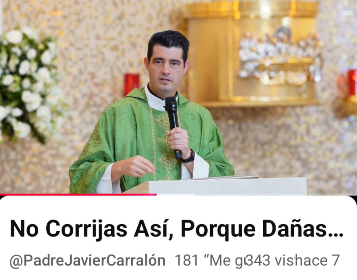 TarekSaidVzla's tweet photo. Mis queridísimas hermanas y hermanos, les recomiendo ampliamente esta homilía sobre el Santo Evangelio de hoy domingo 6 de septiembre, del Padre Javier Carralón.

Gracias por verla, meditarla y compartirla.

Abrazo afectuoso.

FE y más FE. 
Dios y María Santísima los bendigan abundantemente.

https://t.co/3iLzJkAY3d