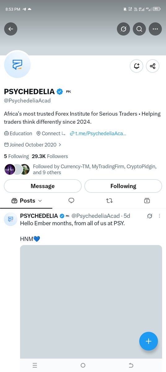 Senior_Phila's tweet photo. @Techriztm @PsychedeliaAcad @Kelvintalent_ @FundedNext Done https://t.co/SILqvDiuIo