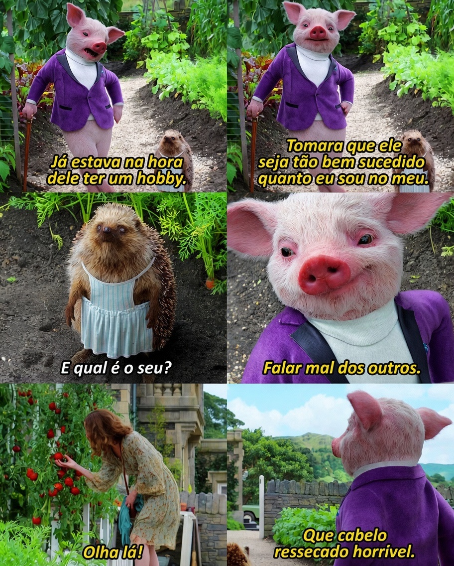 jlinzombie's tweet photo. O porco roubou toda a cena nesse filme. Não sobrou nada pros coelhos KKKKKKKKKKK

🎥 Pedro Coelho 2 (2021) https://t.co/rRMMSzSRGE