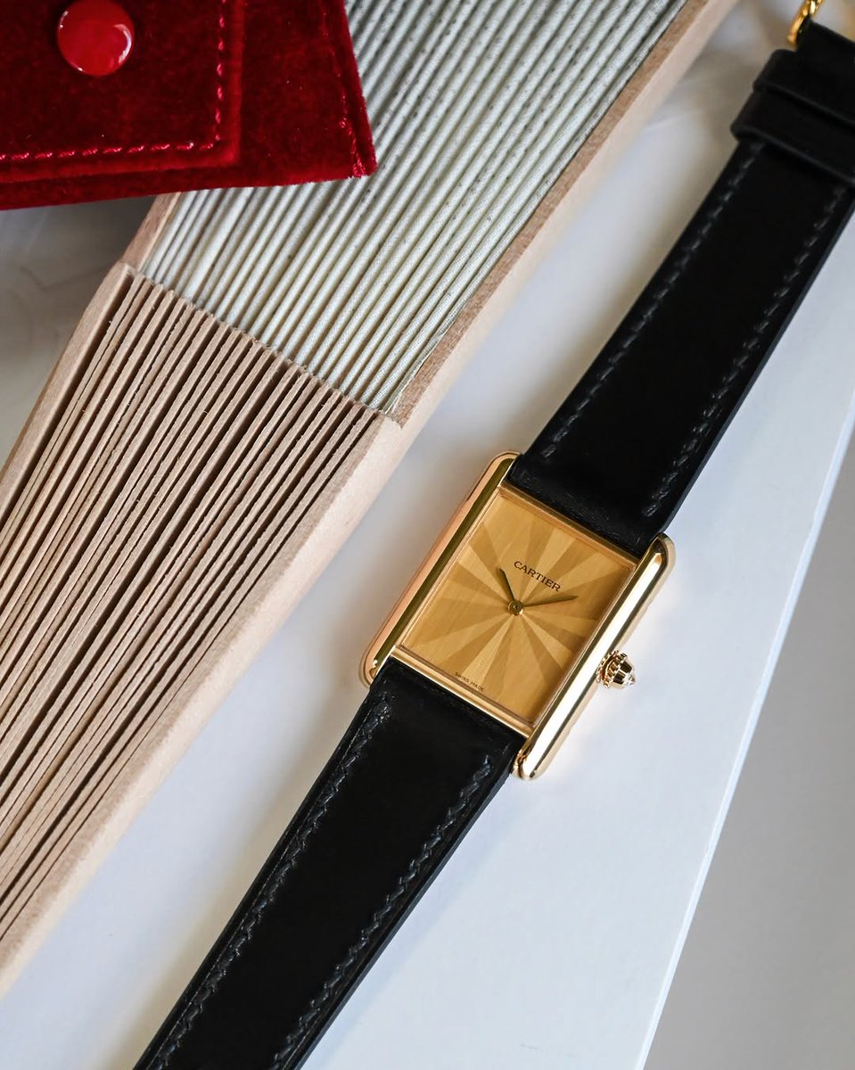 mascdaily's tweet photo. Cartier Tank Louis Cartier Sunray Dial https://t.co/8fHwDCwDFZ