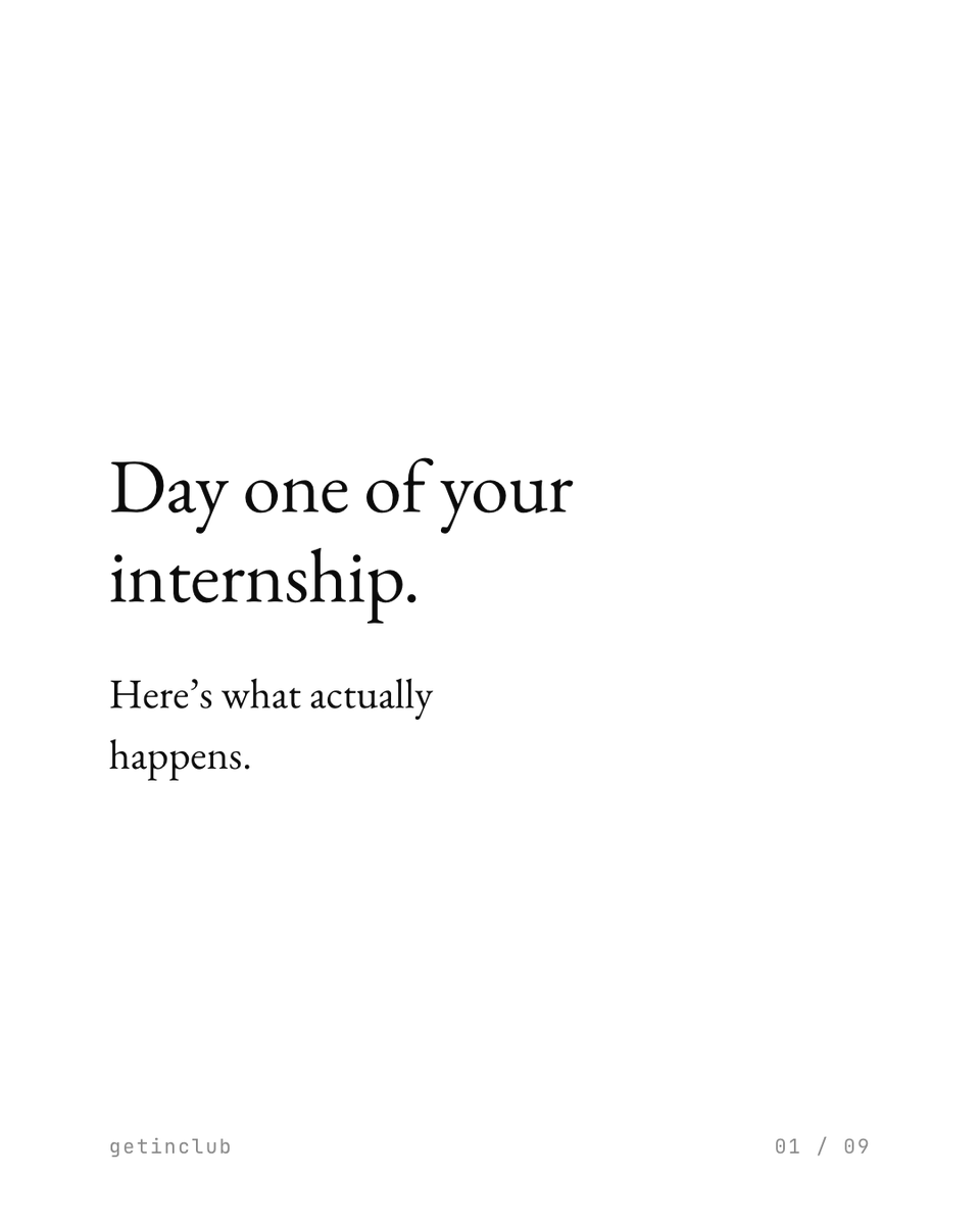 getinhq's tweet photo. What exactly happens at Day-01,
In most cases you will be confused, because its not writing a algorithm , it's a vague ticket, a foreign repo and a deadline.
That's not a knowledge gap, its a practice gap.

Swipe through, and then practice it before it counts. (thread) https://t.co/iRhRaliiuc