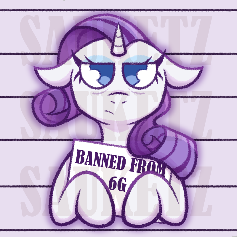 Sauketz_Art's tweet photo. They are not allowed on 6g :(
Will be made on stickers and badges
#mylittlepony #mlp #rarity #raritymlp #applejack #applejackmlp #artistonX #artistontwitter https://t.co/CkhElHcBFP