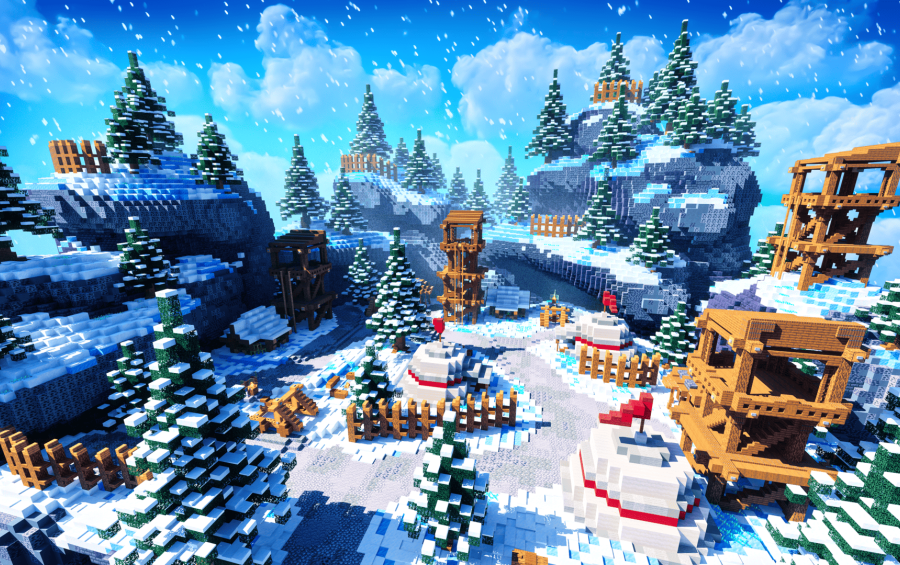 MineSchematics's tweet photo. FREE Tiny Winter Island ❄️

A compact winter island with cozy medieval structures, detailed interiors and plenty of decorative touches.

Ideal as a spawn, warp or unique destination, and completely free to download.

#MinecraftBuilds https://t.co/y4UxiV4iYm