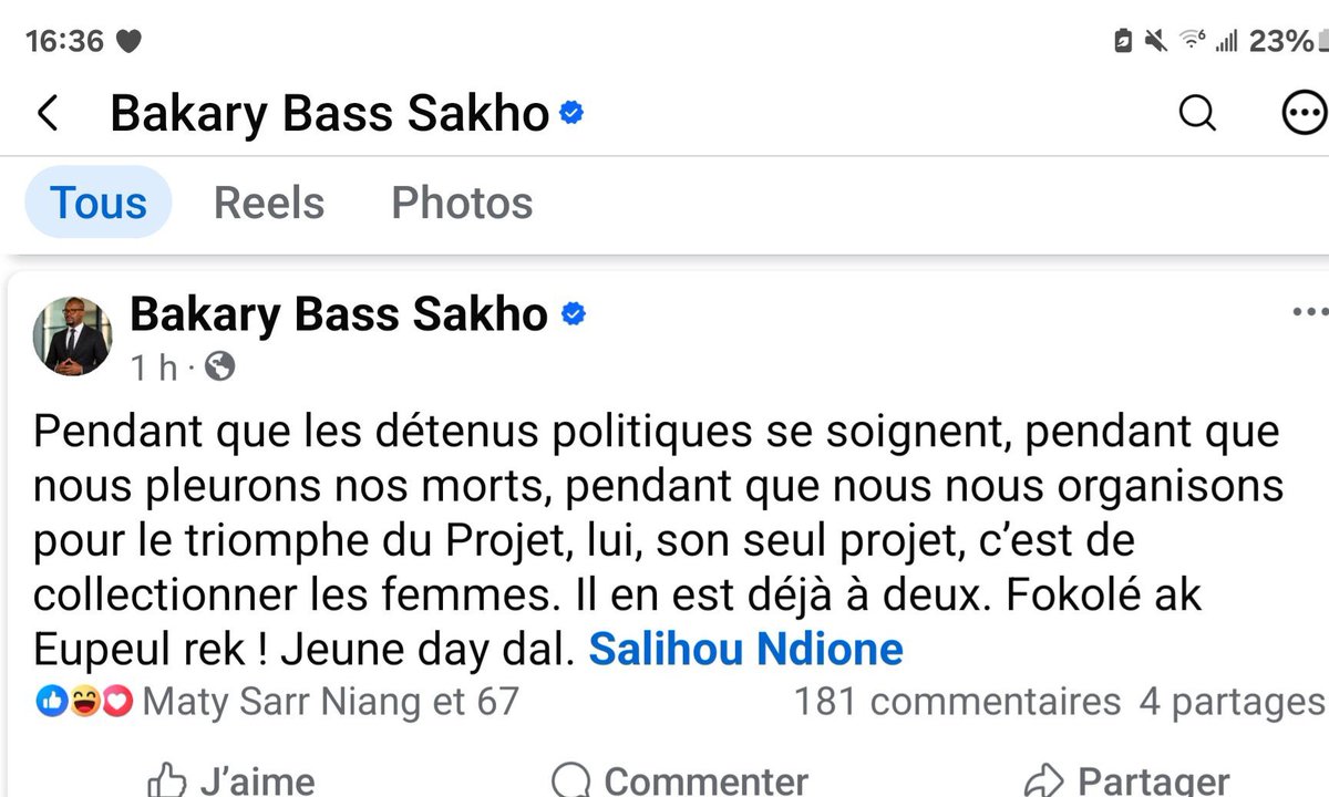 SonkoBaFaw04's tweet photo. C’était toi FDP @bakarys02598565 ? https://t.co/0r5i6MwTP2