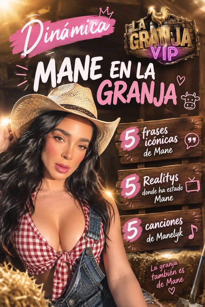 TribuPajaritas's tweet photo. Iniciamos tendencia 

MANE EN LA GRANJA 

comenta + la frase https://t.co/cscSyY2HGA