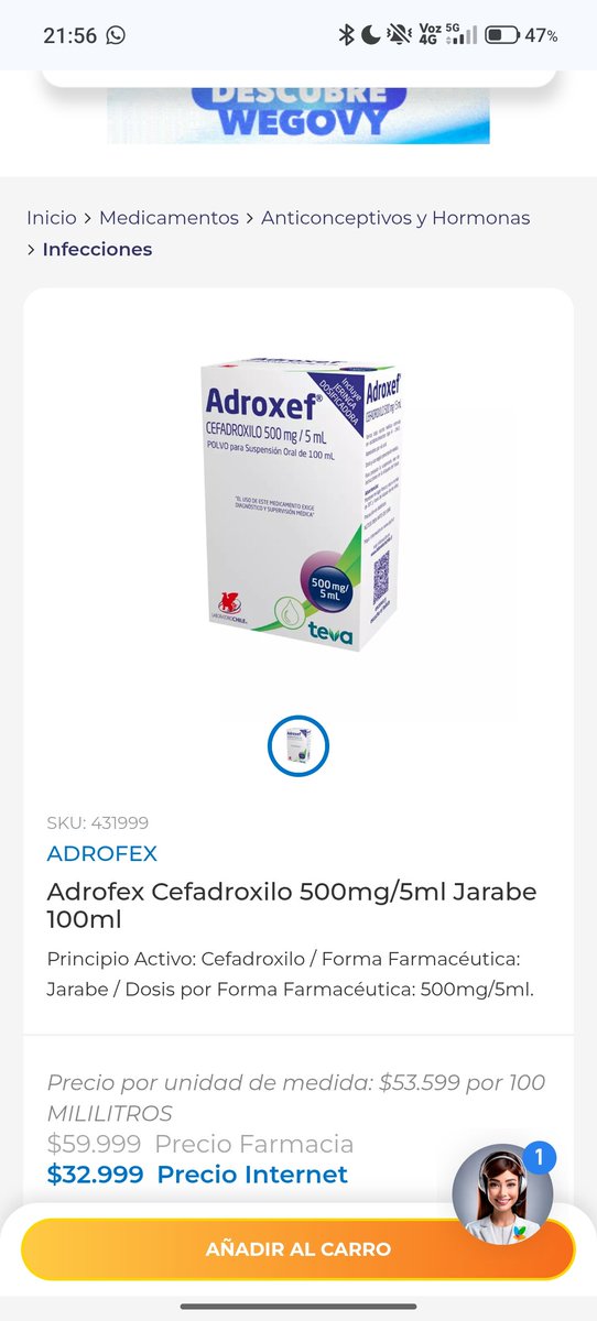 MFranBM's tweet photo. Me siento absolutamente ESTAFADA por @CruzVerde la diferencia del mismo antibiótico con @salcobrand_cl @Salcobrand es impresionante. Podría haberme ahorrado $20.000!!  Coticen siempre!! Nunca imaginé tal diferencia de precios @SERNAC 
Nunca más CRUZ VERDE 
#Chile https://t.co/LbTfdo5b5q