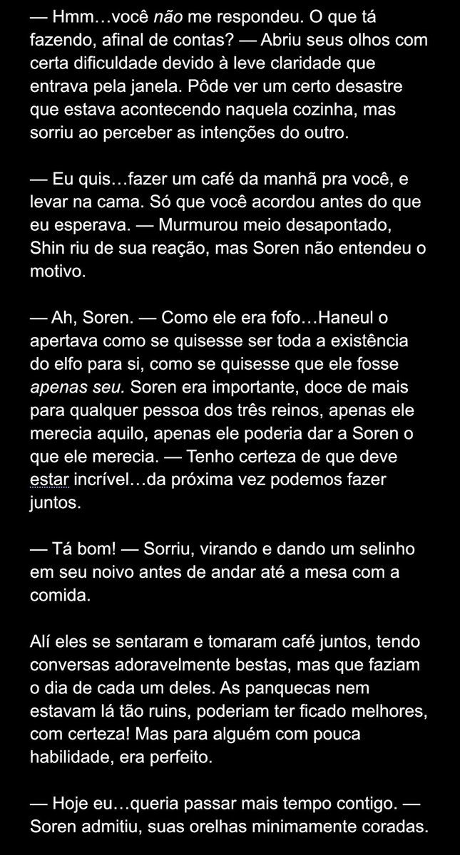 savemeat5am's tweet photo. Mini fic #Lavandaduo onde: 

Soren agradece todos os dias pela vida cotidiana que tem com seu noivo. E Shin se vê perdido na imensa obsessão que tem por seu amado. 

Aproveitem. 
(a parte final não coube então botei nos comentários ehe 
#Wsmp https://t.co/f008ghHuaK