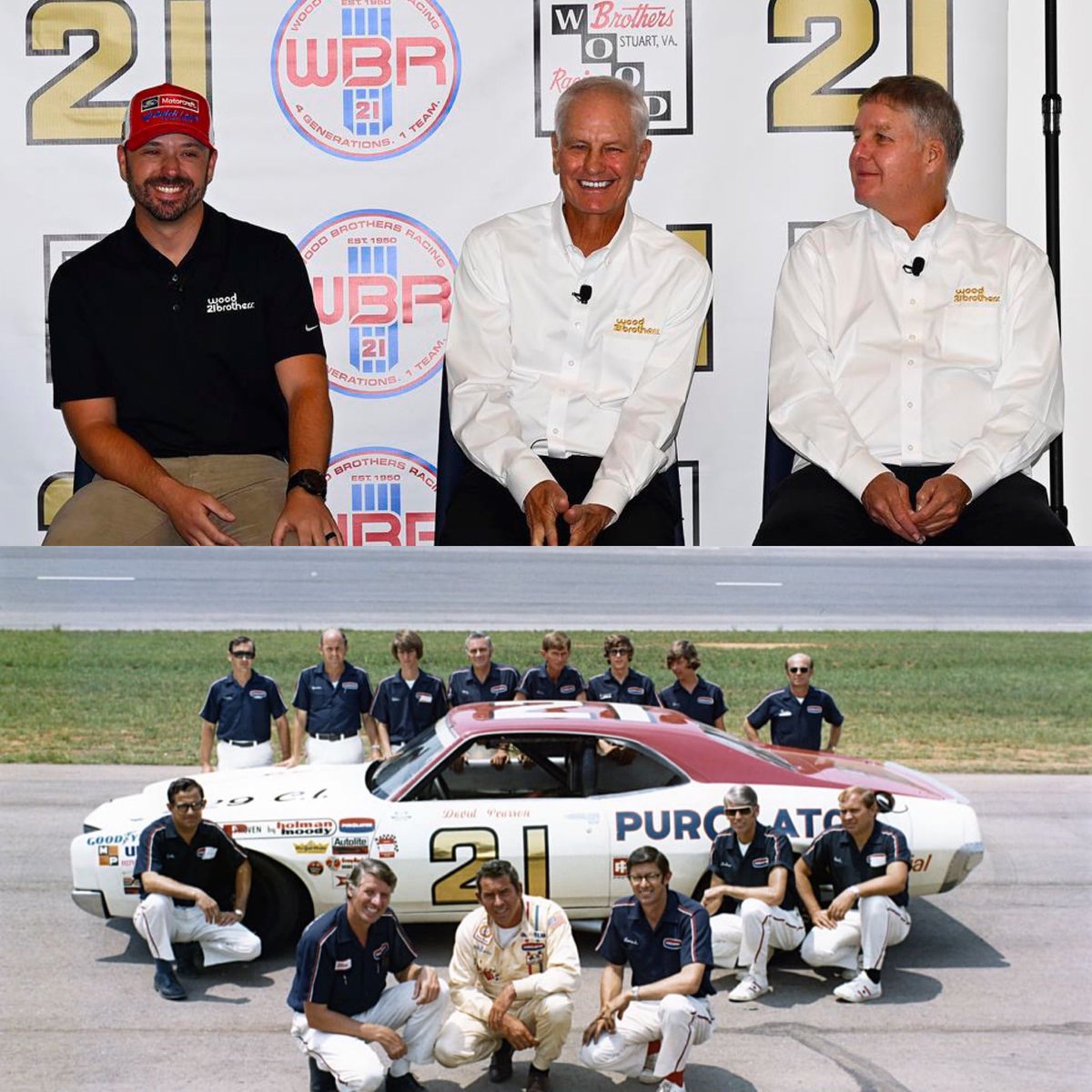 21_WoodBrothers's tweet photo. 6 straight top 10’s for Josh Berry!

This is the 1st time Wood Brothers Racing had this streak in races participated since David Pearson in 1976. https://t.co/UijmkQUWJJ