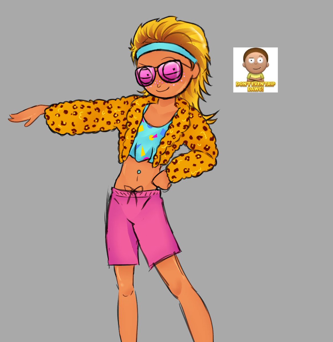 PetersCobweb's tweet photo. MIAMI MORTYYYY gave him shorts bc i dont like his cannon design

#RickAndMorty #MiamiMorty https://t.co/4V6UJwDd9n