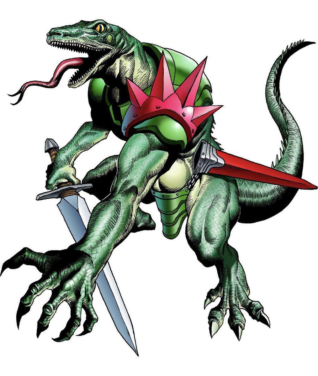 SlLENTPRINCESS's tweet photo. the difference between the lizalfos artwork and its actual 3D model in ocarina of time will always be so funny to me https://t.co/cmYEHXkq5c