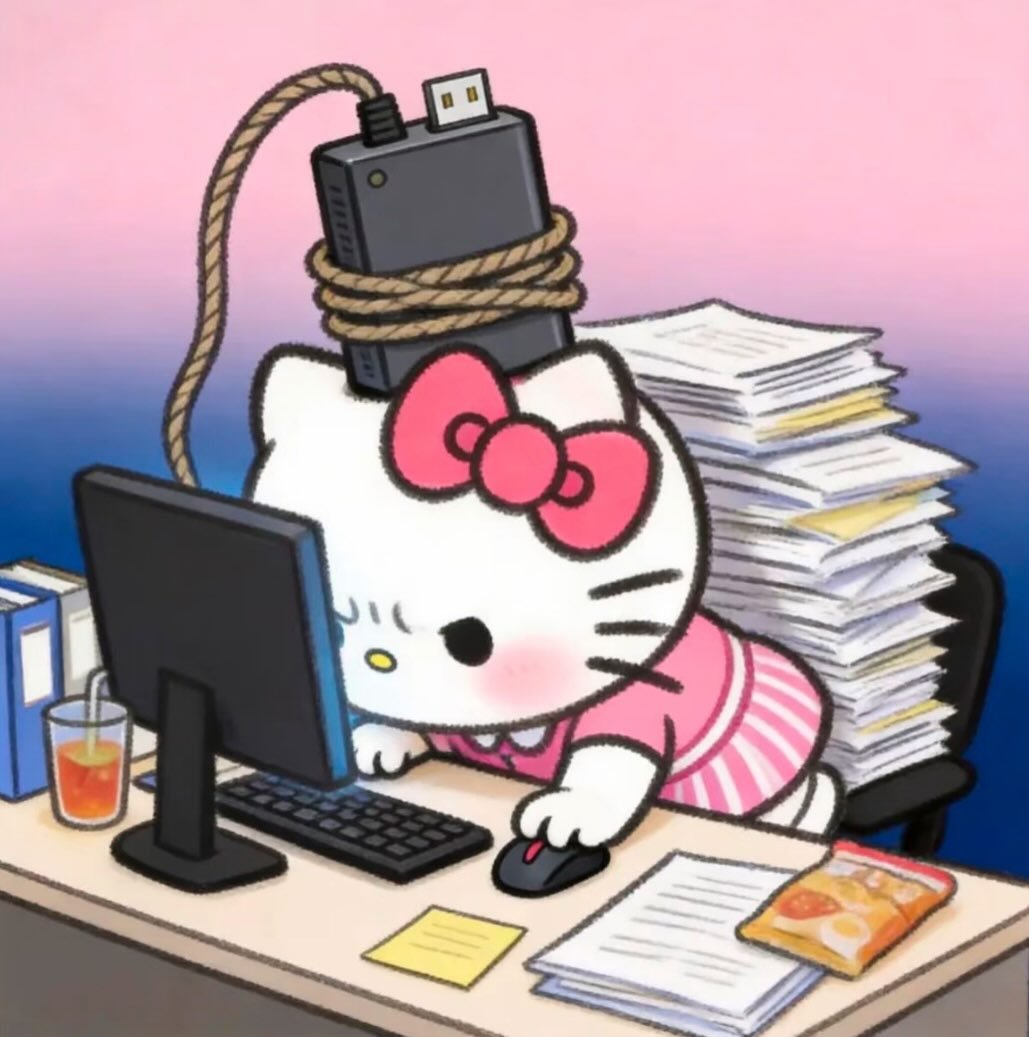 HelloKittyy753's tweet photo. Big girl work https://t.co/VhePmzIkHx