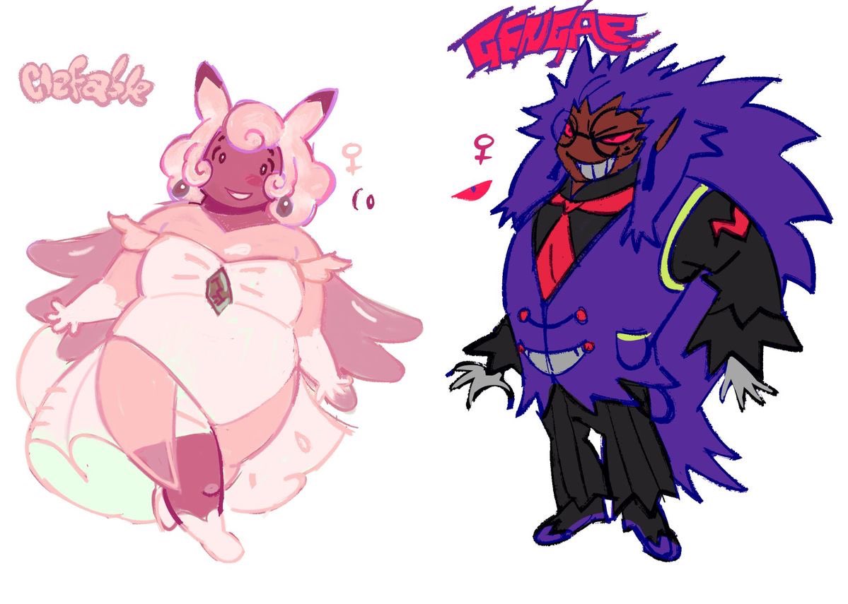 FishsPencil's tweet photo. Drawing my old clefgengar Yuri…lend me the yuri cigar https://t.co/UBAZ9IbFLz