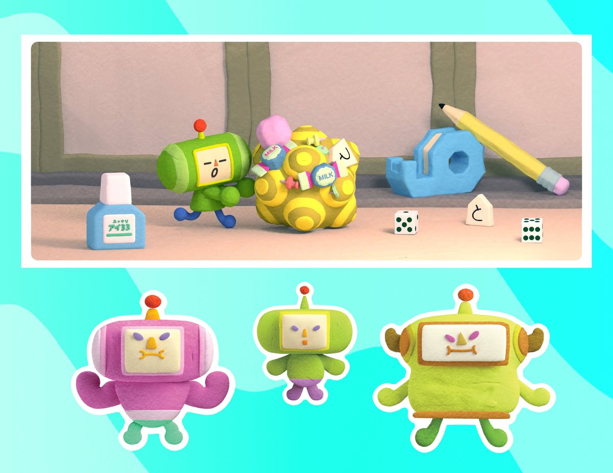 bemmpo's tweet photo. many cousins to roll up with your katamari 😱🌍 https://t.co/CImEeWUpZe