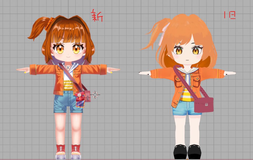 WatashiGaVdeath's tweet photo. ワタデスのゲーム内３Dモデルも一新しました。
ビジュアル面が大幅にUPしました。
#ワタデス #ゲーム制作 #3D https://t.co/kPlUZg2smF