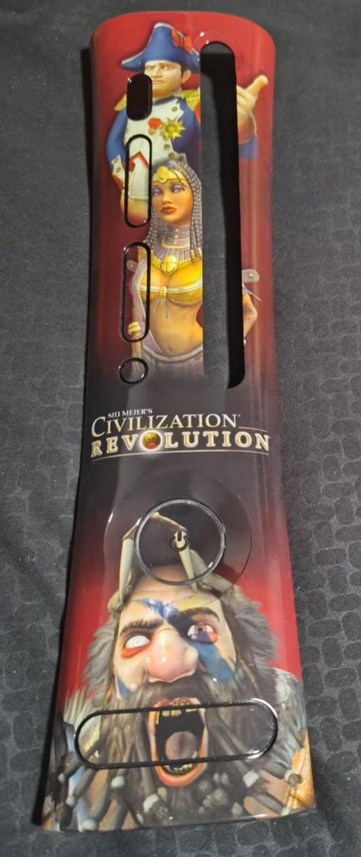 ImOGXboxGamer's tweet photo. Finally got my hands on the Limited Edition Sid Meier's Civilization Revolution Faceplate! Only 2000 made. #231 here 🫡 Also, picked up more MVP and Promo Items!
#xbox #xbox360 #ogx #ogxboxgamer https://t.co/OApZGMg3ke