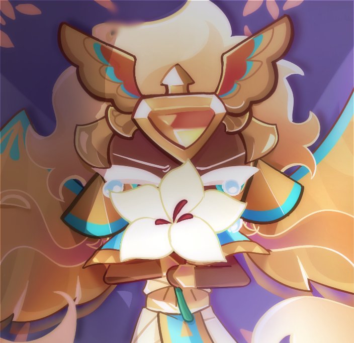 SelorisAQUA's tweet photo. Little cheese holding her dead girlfriend's big flower awwawwwwwww #goldenlily #crk https://t.co/uPy95T6B56