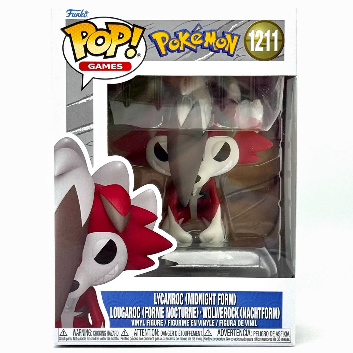 FunkoPOPsNews's tweet photo. Howling at the Alolan moon 🌕🐺 Close up with the awesome new Midnight Form Lycanroc Funko POP! from Pokémon, available below 👇

   EE ~ https://t.co/omlcHjRF7F
   Amzn ~ https://t.co/wdOxplYapo
   FS ~ https://t.co/ZiV8Tib6VJ

#Ad #FunkoPOPNews #Pokemon #Lycanroc #Nintendo #FunkoPop