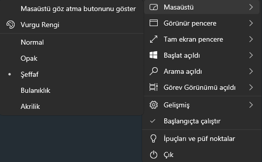 efesahjn7's tweet photo. @alidorukayhan11 @ekremdesign hocam microsoft store'a gir TranslucentTB yaz indir daha sonra fotoda ki gibi masaüstünün üstüne getirip şeffaf yap https://t.co/7dAB3z0qgf