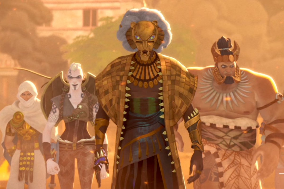 TavernaMarvel's tweet photo. Uzoma Dunkwu ganha o Emmy de Melhor Realização Individual em Animação na categoria Design de Personagens por “OLHOS DE WAKANDA”. https://t.co/bJJTKYpVou